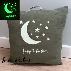 Coussin phosphorescent pour chambre d&rsquo;enfant