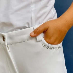 Pantalon Jill blanc enfant Le Sabotier