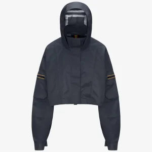 JAXIE TECH SHINY TWILL - Jackets - Short - WOMAN - Blue Night