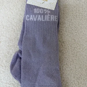 Chaussettes Paillettes "100% Cavaliére"