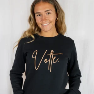 Pull Volte " Le Mythique" - Noir