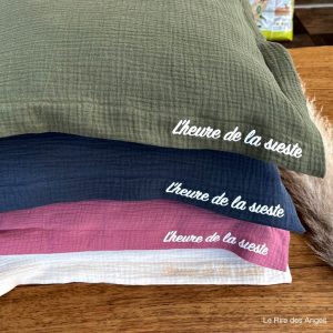 Coussin de sieste maternelle