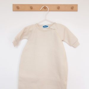 Gigoteuse manches longues en polaire de laine mérinos bio – écru Reiff Strick