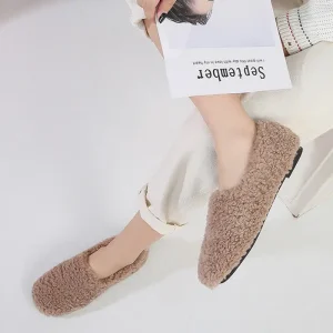 Ballerine moumoute confortable pour l&rsquo;hiver : Chloé