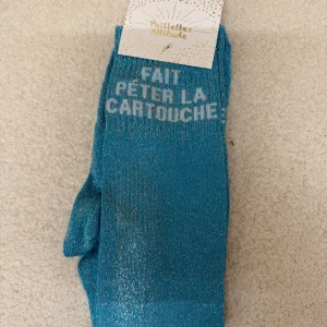 Chaussettes Paillettes "Fait péter la cartouche"