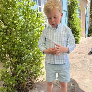 Short garçon – Turquoise
