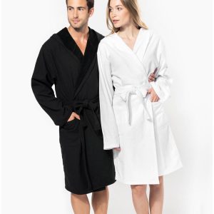 Peignoir de bain à capuche Bio