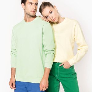 Sweat-shirt col rond unisexe