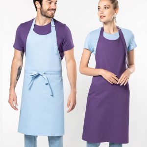 Tablier coton sans poche