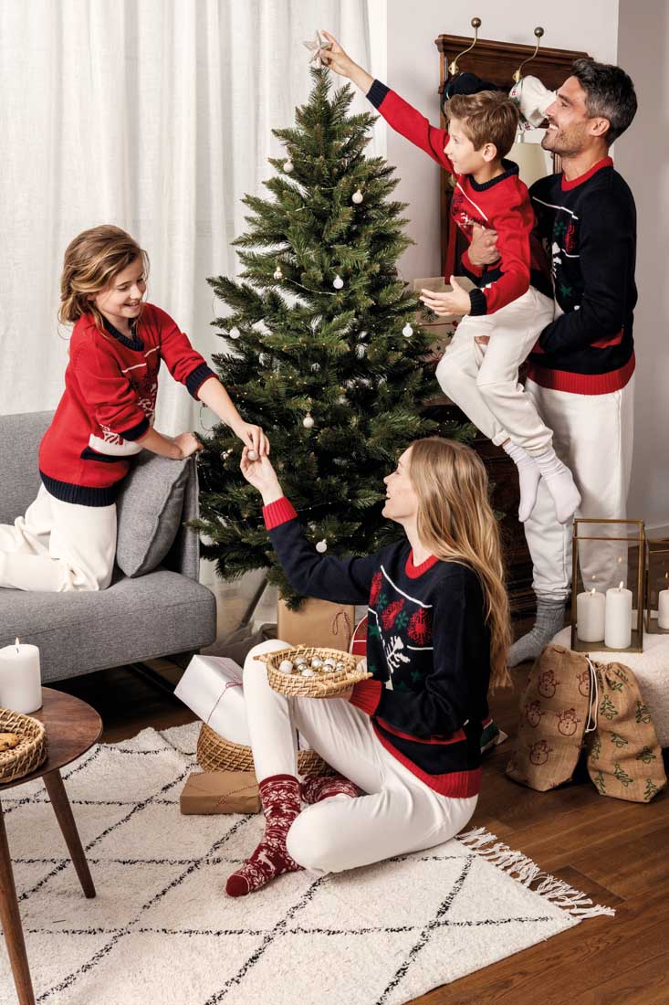 Pullover col rond de Noël enfant – Image 2