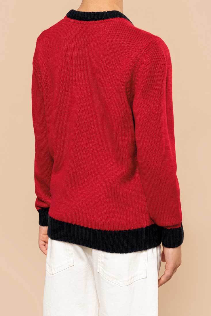 Pullover col rond de Noël enfant – Image 4