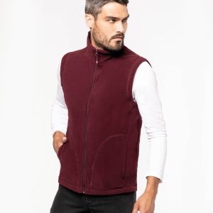 Gilet micropolaire homme