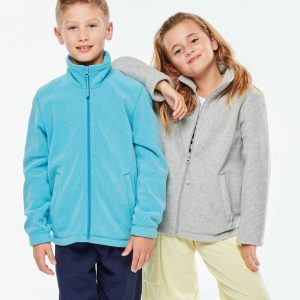 Veste micropolaire zippée enfant