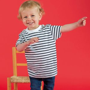 T-shirt rayé manches courtes