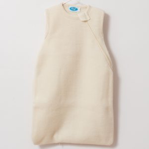 Gigoteuse en polaire de laine mérinos bio – écru Reiff Strick