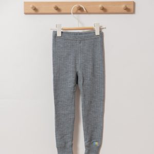 Legging en laine mérinos – gris Joha