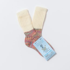 Chaussettes hautes en laine mérinos bio – pastels Grödo