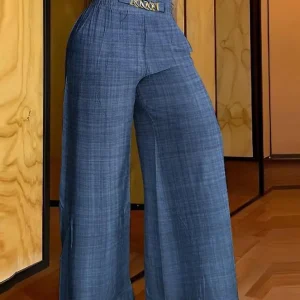 Pantalon palazzo femme ronde : Élégance