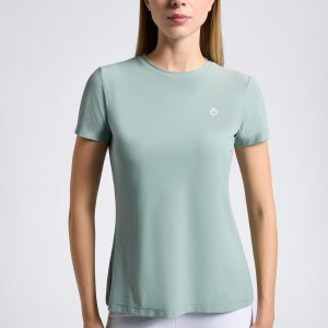 T-shirt Cavalleria Toscana "3D Logo" -Mint Green
