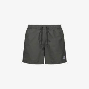 LE VRAI Olivier - Bathing Suits - Swimming Trunk - MAN - GREEN BLACKISH