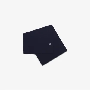 ETIENNE CARDIGAN STITCH WOOL - Scarves - SCARF - UNISEX - BLUE DEPTH