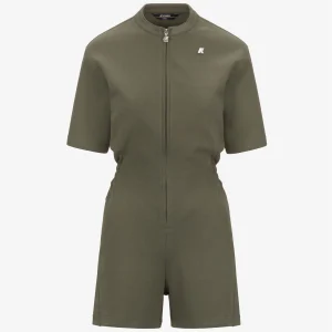 ODET INTERLOCK - Sport Suits - TRACKSUIT - WOMAN - GREEN LICHEN