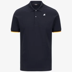 VINCENT PIQUE - Polo Shirts - Polo - MAN - BLUE DEPTH