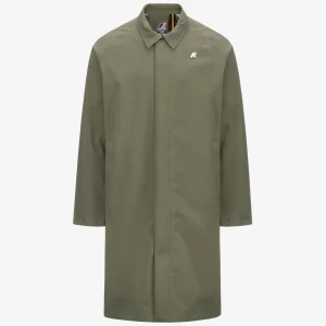 MONTAGUE BONDED JERSEY - Jackets - Long - MAN - GREEN LICHEN