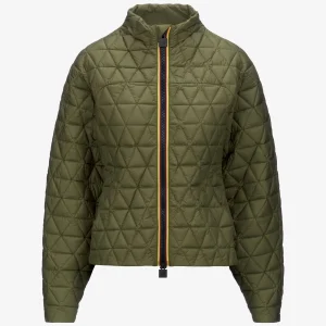 LILIN TECH THERMO LIGHT - Jackets - Short - WOMAN - GREEN WINTER