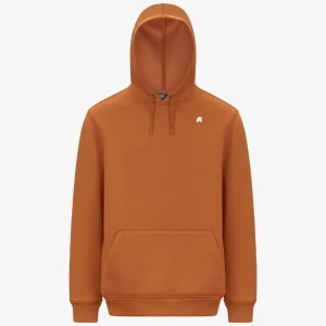 BERNIE SPACER - Fleece - Pull  Over - MAN - Orange Adobe