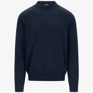 SEBAS WOOL CASHMERE - Knitwear - Pull  Over - MAN - Blue Depth