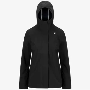 MADALINA BONDED - Jackets - Mid - WOMAN - BLACK-BLUE DEPTH