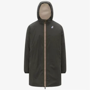 LE VRAI 4.0 EIFFEL EAST ORSETTO - Jackets - 3/4 LENGTH - UNISEX - GREEN BLACKISH