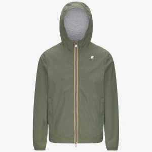 JACK  STRETCH NYLON JERSEY - Jackets - Short - MAN - GREEN LICHEN