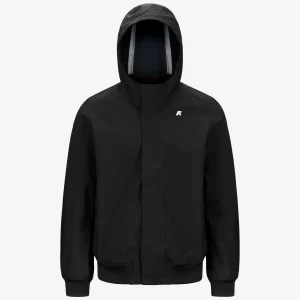 JOACHIM BONDED - Jackets - Short - MAN - Black Pure-Blue Depth