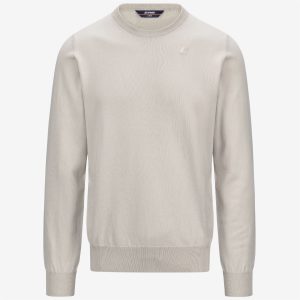 SEBASTIEN COTTON PS - Knitwear - Pull  Over - MAN - BEIGE LT