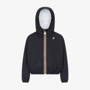 P. LAURETTE PLUS.2 REVERSIBLE - Jackets - Short - GIRL - BLUE DEPTH-WHITE