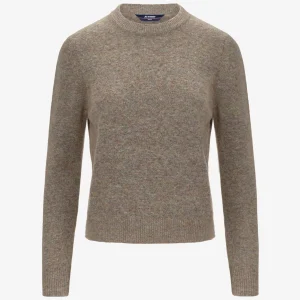 CLARISSE WOOL STRETCH - Knitwear - Pull  Over - WOMAN - Pink Dust Mix