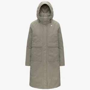 KALISHA WARM COTTON NYLON - Jackets - Long - WOMAN - Green Oak