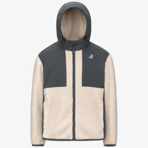 SAMSON 4.0 ORSETTO - Fleece - Hoodie Full Zip - UNISEX - Grey Shadow Dk-Ecru