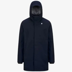 TOMMY BONDED JERSEY - Jackets - 3/4 LENGTH - MAN - BLUE DEPTH