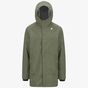 TOMMY BONDED JERSEY - Jackets - 3/4 LENGTH - MAN - GREEN LICHEN