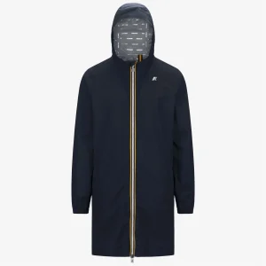 THOMAS STRETCH DOT - Jackets - 3/4 LENGTH - MAN - BLUE DEPTH