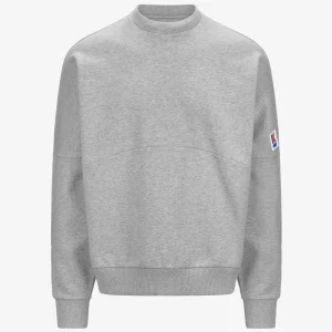 7002 ROUNDNECK - Fleece - Jumper - UNISEX - GREY MEL
