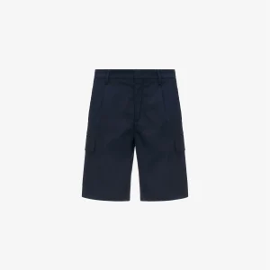 SERJE TWILL TECH - Shorts - Cargo - MAN - BLUE DEPTH