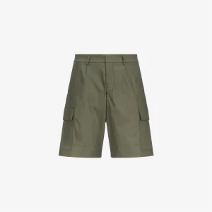 SERJE TWILL TECH - Shorts - Cargo - MAN - GREEN LICHEN