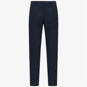 AILTON TWILL TECH PEACH - Pants - CHINO - MAN - Blue Depth