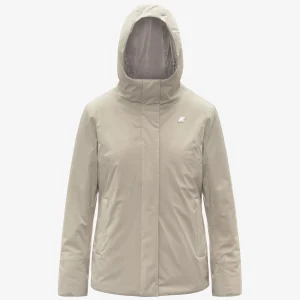 LIL SOFT TOUCH MARMOTTA - Jackets - Short - WOMAN - Beige Cashmere-Grey Goat