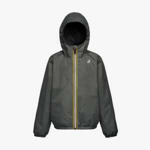 P. LE VRAI 4.0 CLAUDE WARM - Jackets - Mid - KID UNISEX - GREEN BLACKISH