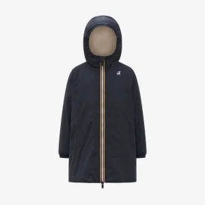 P. LE VRAI 4.0 EIFFEL ORSETTO - Jackets - 3/4 LENGTH - KID UNISEX - Blue Depth